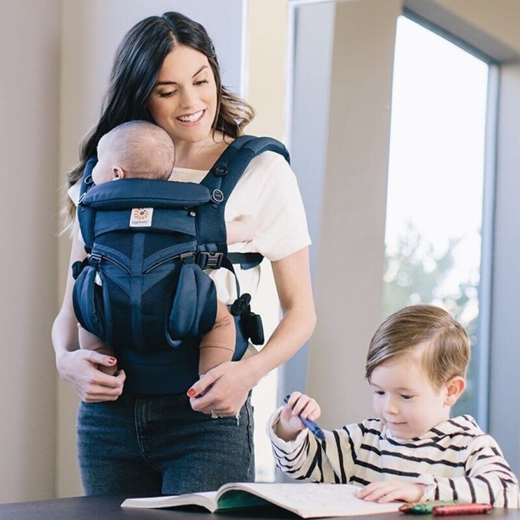 BreathBabyBag™ - Bleu Marine - Bébé Explorateur