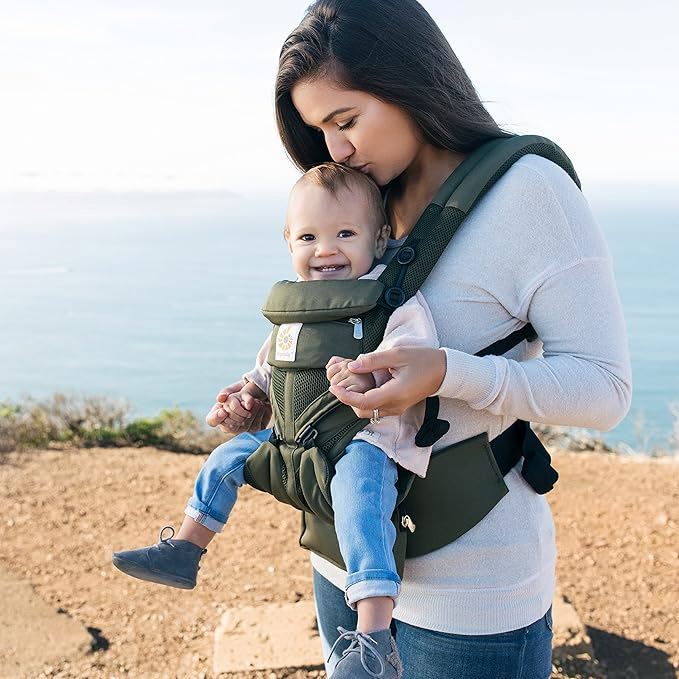 BreathBabyBag™ - Vert Olive - Bébé Explorateur